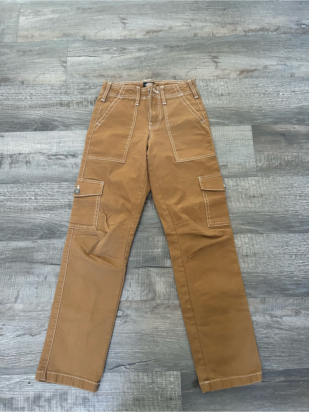 Dickies Brown Straight Leg Utility Work Pants